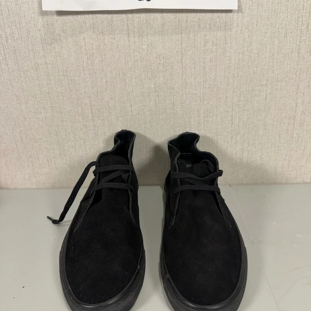 Men's Black Suede Shoes‎